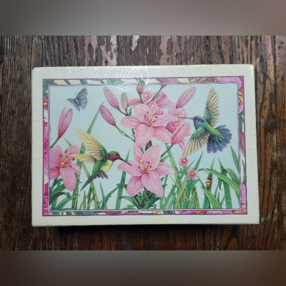 Hummingbird Stationary Drawer Box